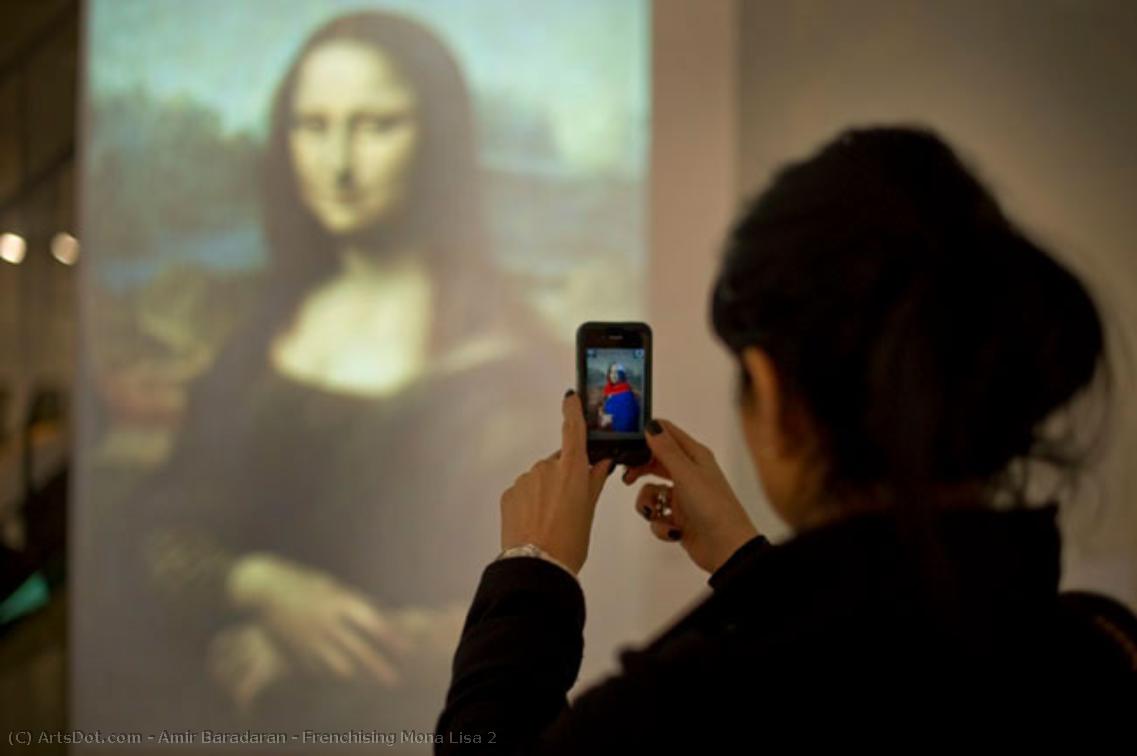 Frenchising Mona Lisa 2 — Amir Baradaran