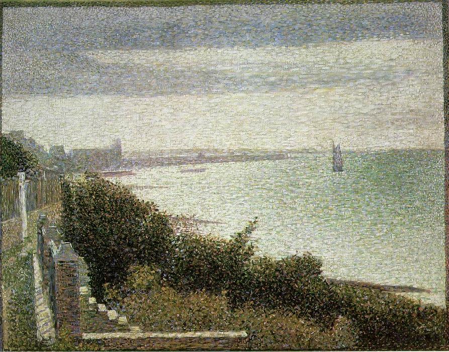 Der Ärmelkanal Bei Grandcamp — Georges Pierre Seurat