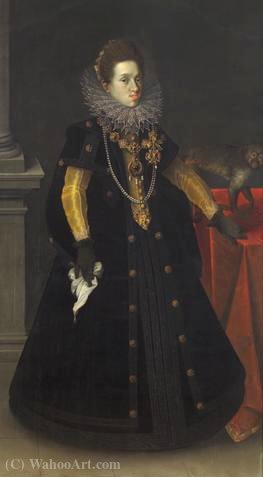 Portrait Of Maria Anna Of Bavaria — Joseph The Younger Heintz
