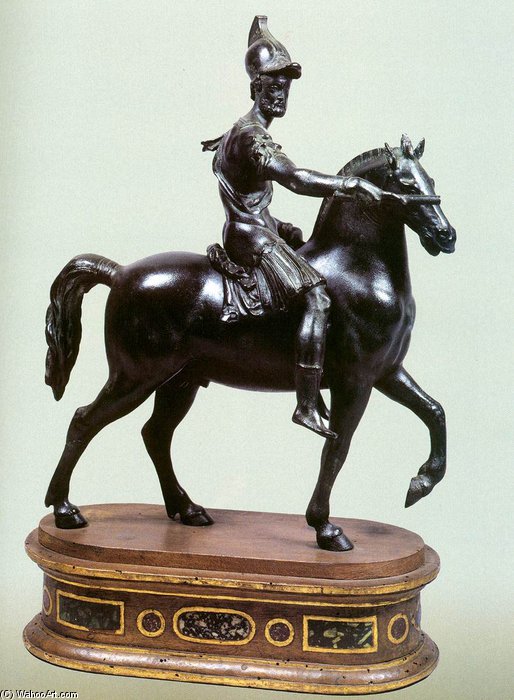 Equestrian Statue Of Cosimo — Bartolommeo Brandini (baccio Bandinelli)
