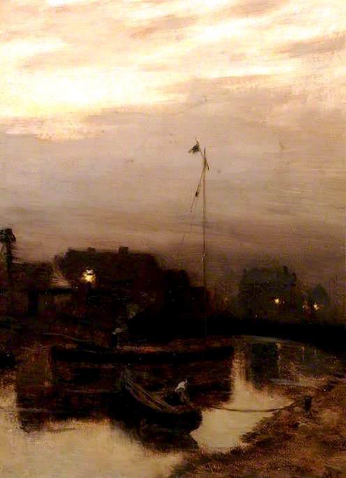 The Harbour Lights — Marie Cazin