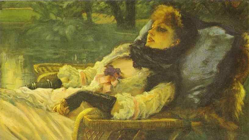 English The Dreamer (summer Evening) — Jacques Joseph Tissot
