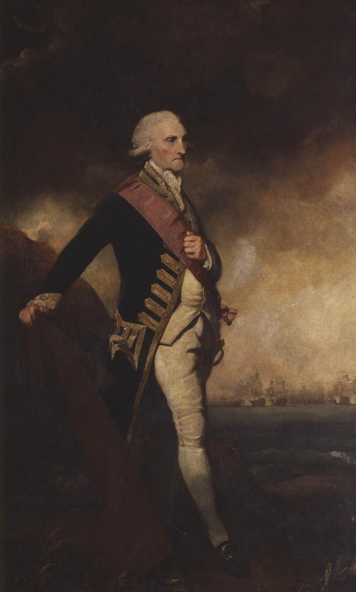 George Brydges, First Lord Rodney (1719 1792) — Sir Joshua Reynolds