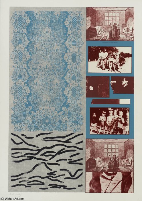Old And New Tables — Ronald Brooks Kitaj