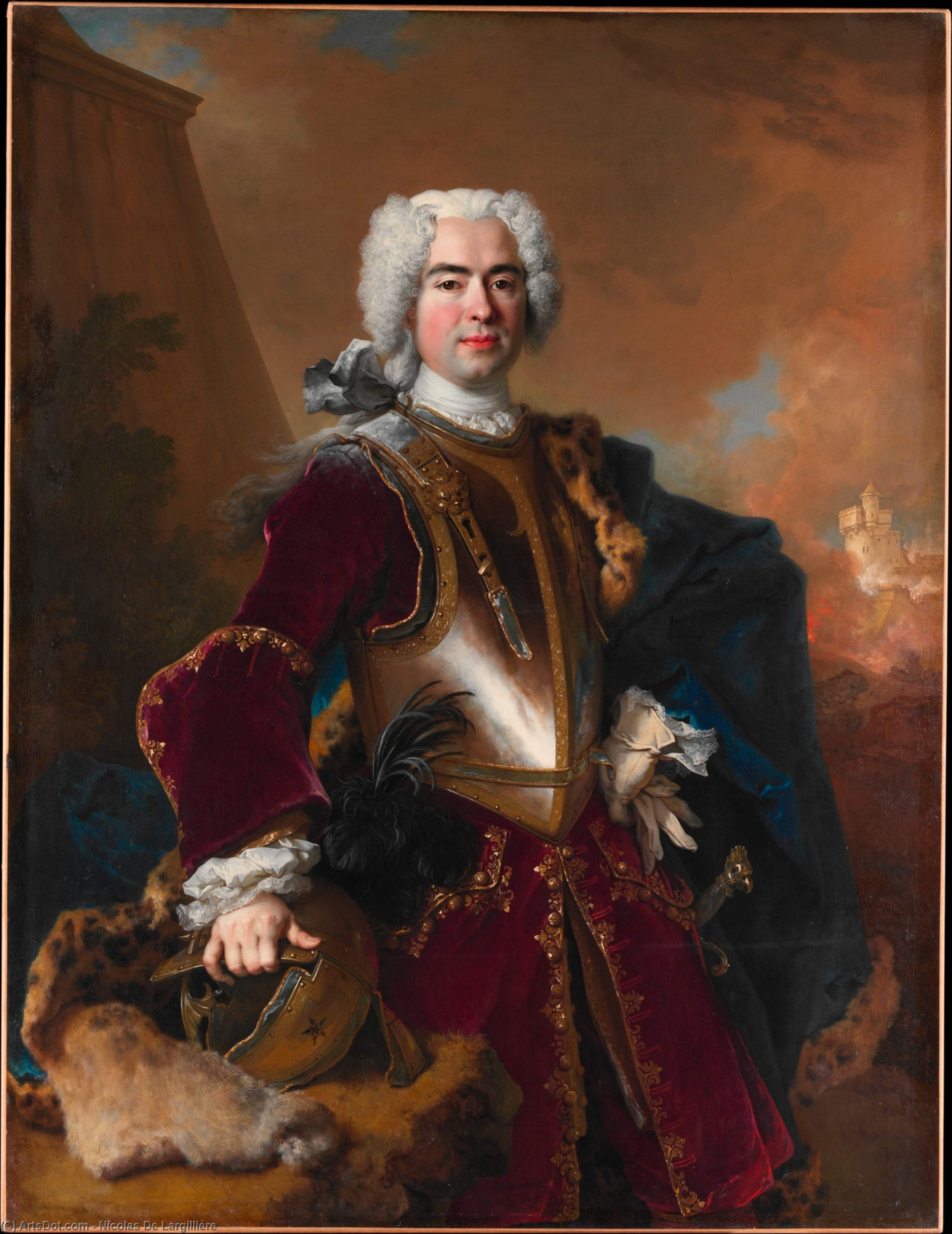 André François Alloys De Theys D'herculais — Nicolas De Largillière