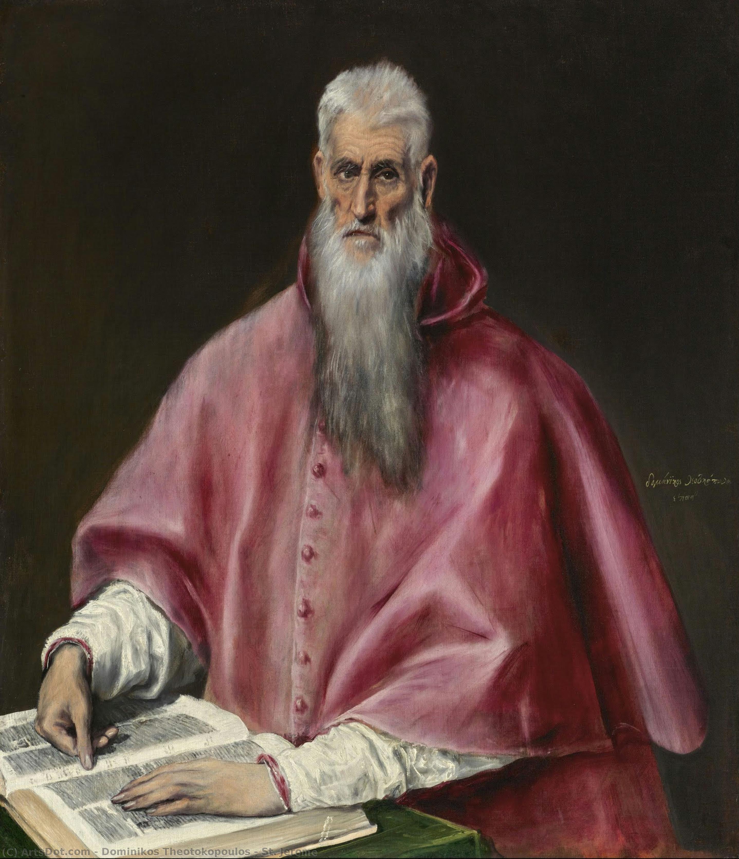 St. Jerome — Ел Греко