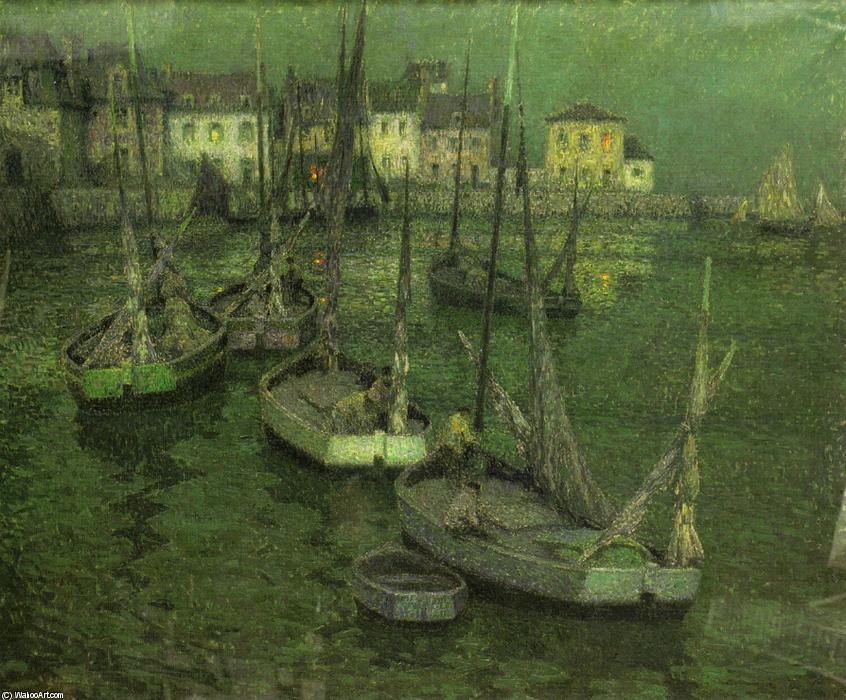 Fishing Boats — Henri Le Sidaner