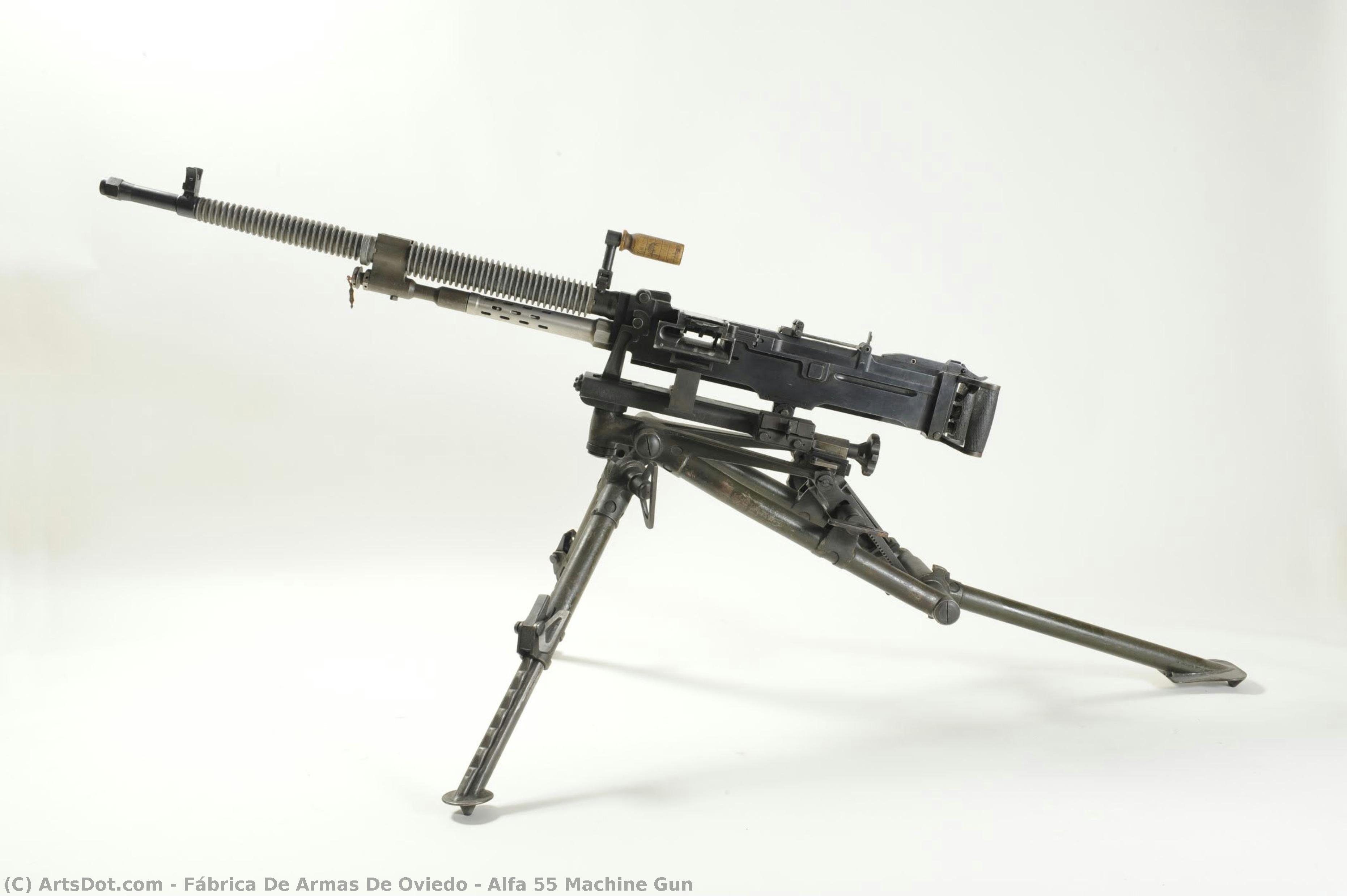Alfa 55 Machine Gun — Fábrica De Armas De Oviedo