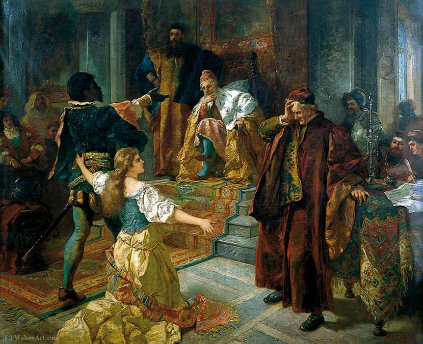 Othello — Edouard Frédéric Wilhelm Richter