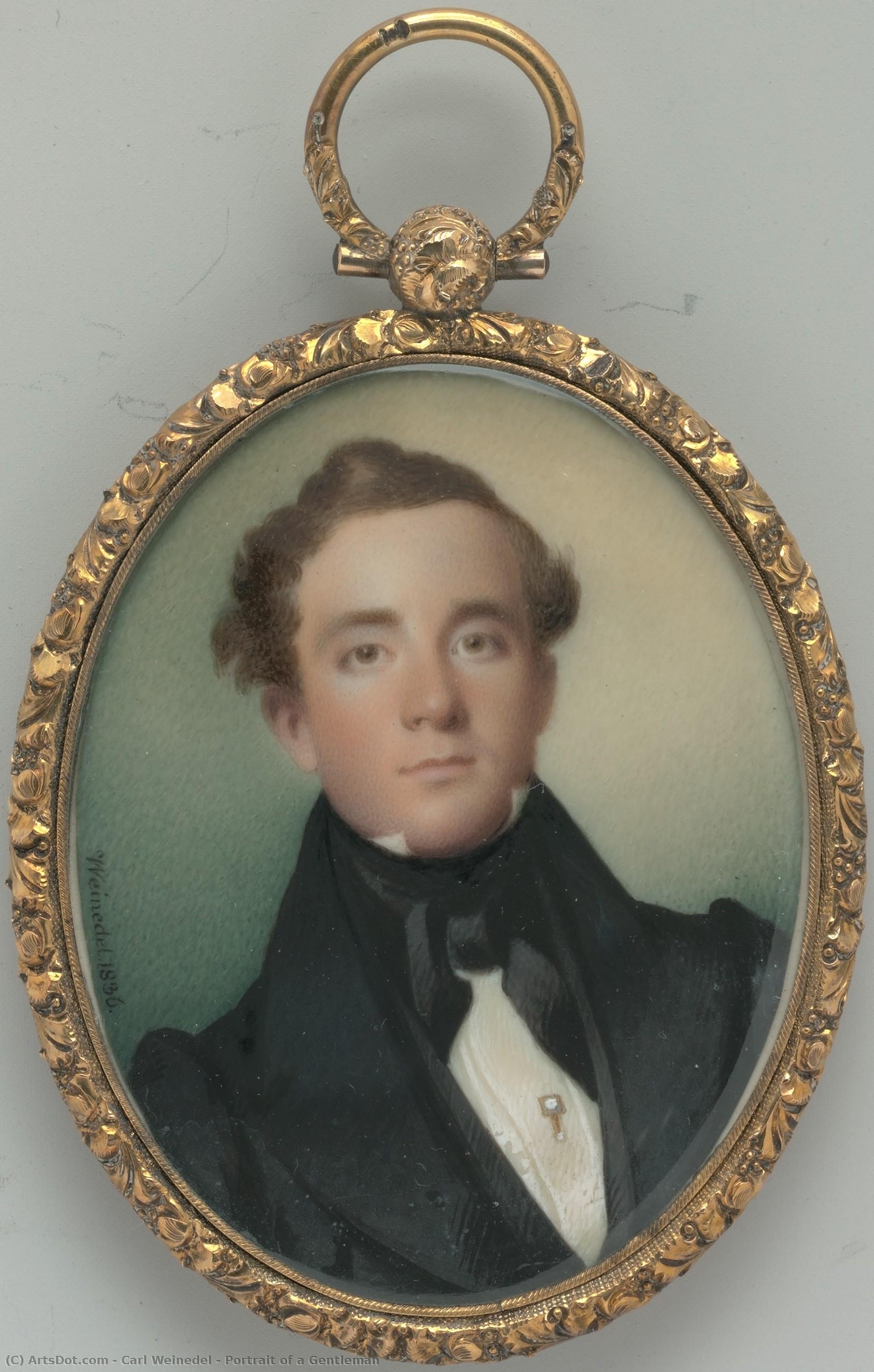 Portrait Of A Gentleman — Carl Weinedel