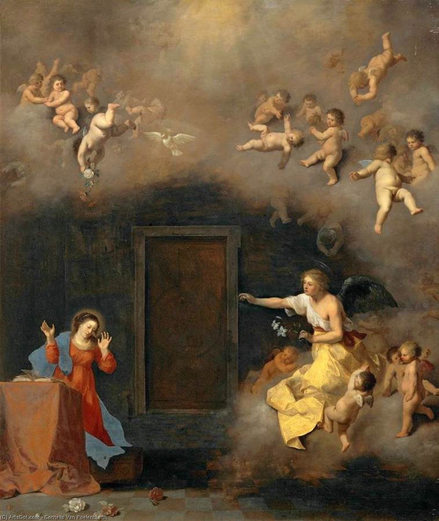 Annunciation — Корнелис Ван Поленбург