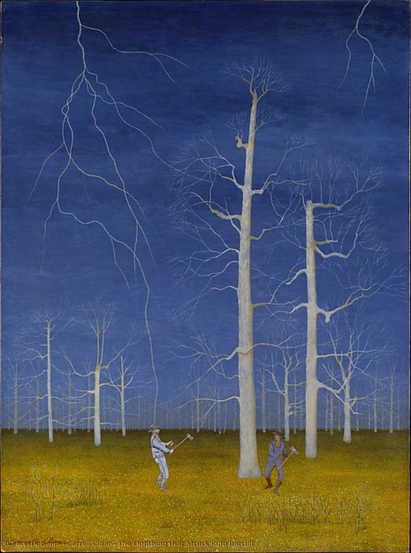 The Lightning That Struck Rufo Barcliff — Carroll Cloar