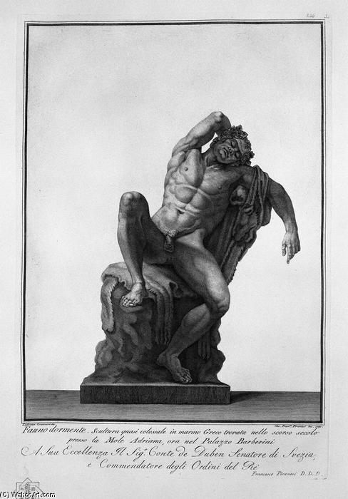 Sleeping Faun - Barberini — Giovanni Battista Piranesi