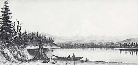 Mount Tacoma (mount Rainier, Washington), (painting) — Grafton Tyler Brown