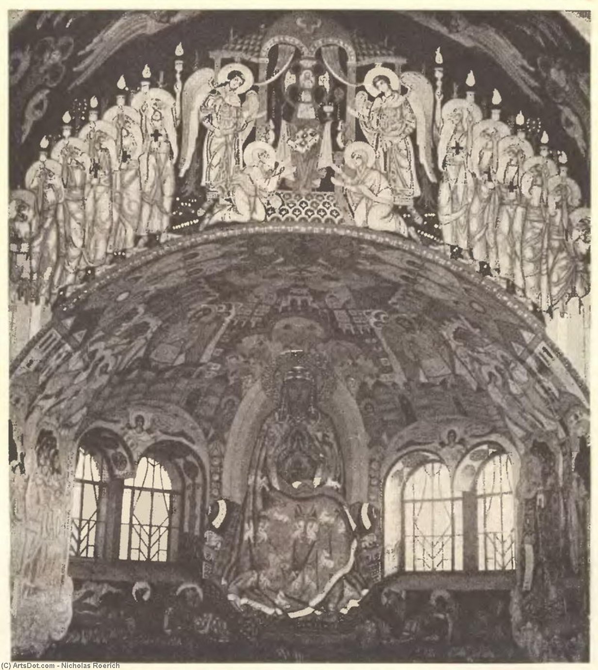 Internal Painting Of The Church In Talashkino — Nicholas Roerich