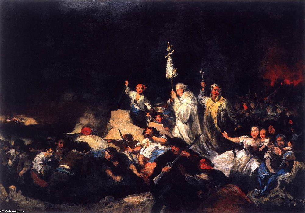 The Defence Of Saragossa — Eugenio Lucas Y Padilla (eugenio Lucas Velázquez)