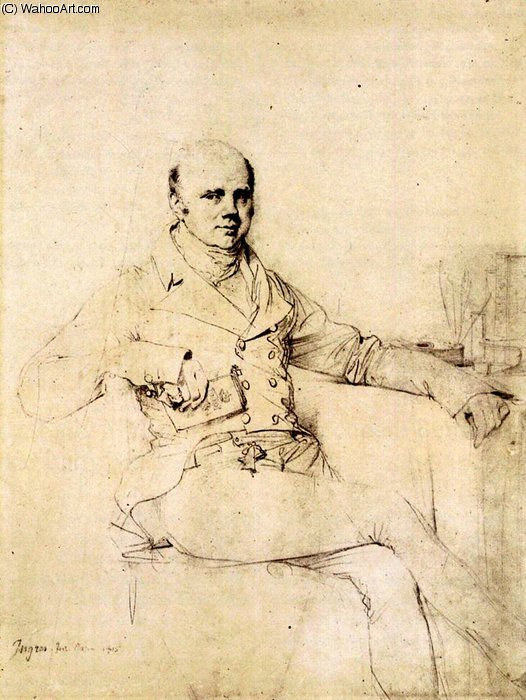 John Russel Sixth Duke Of Bedford — Jean-auguste-dominique Ingres