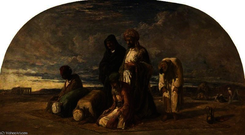 Prayers In The Desert — William James Müller