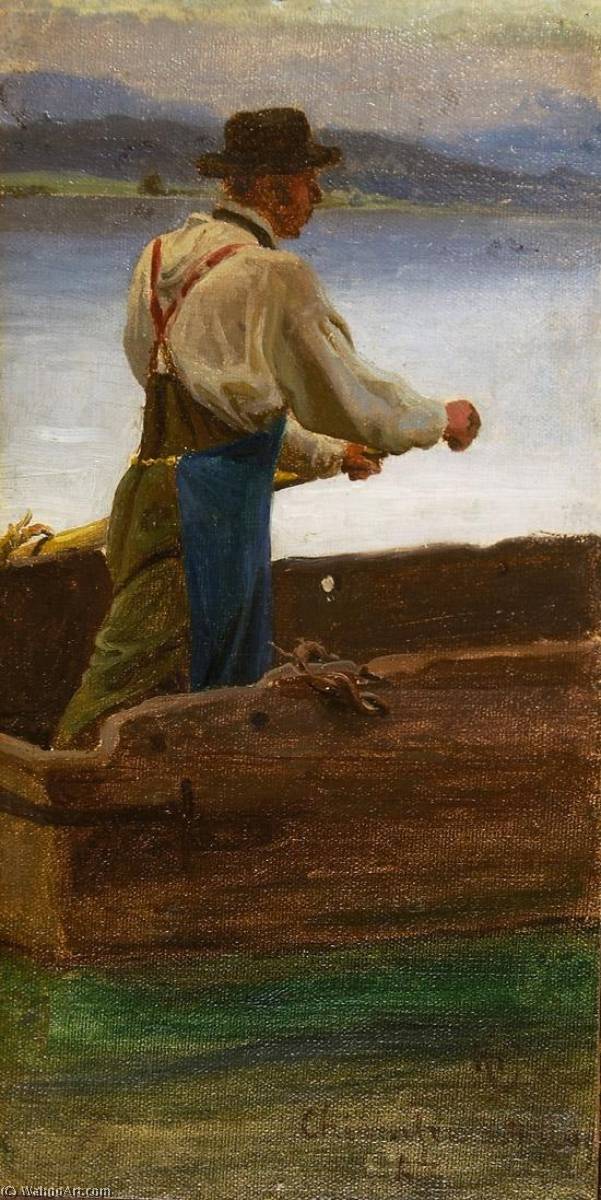 Man In A Rowboat — Ганс Фридрих Гуде