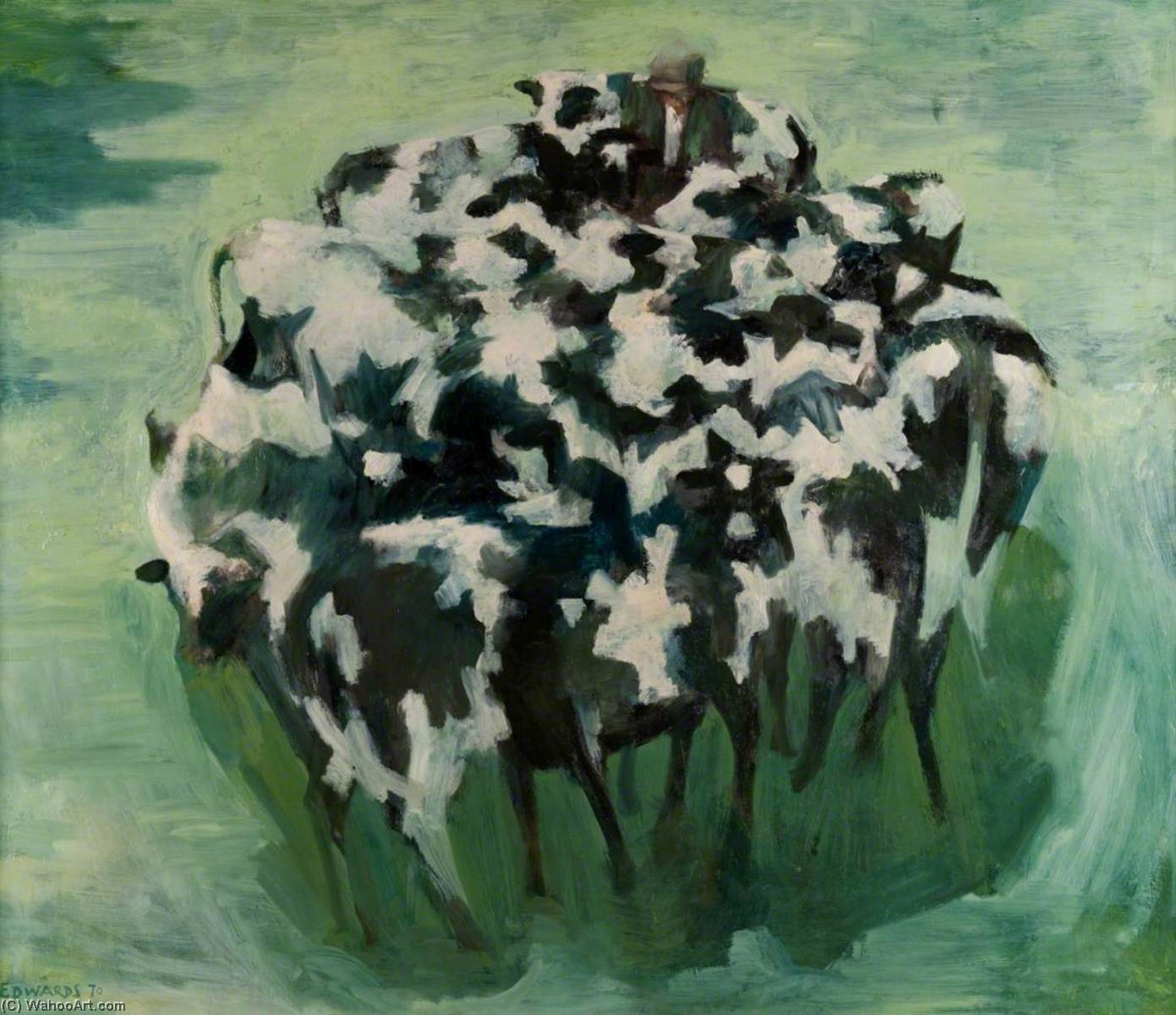 Flowers Of The Field — Joseph Byres Edwards