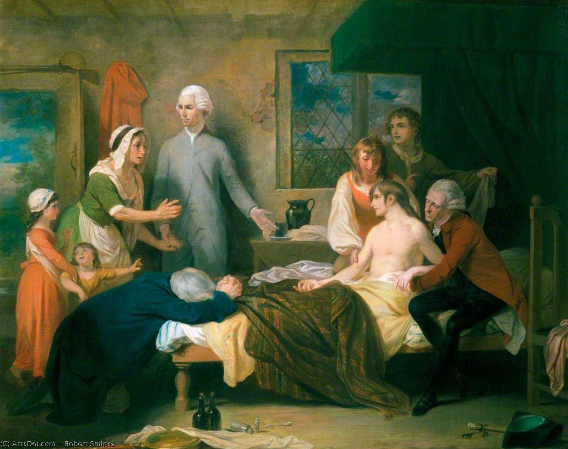 Resuscitation By Doctor Hawes Of A Man Believed Drowned — Robert Smirk
