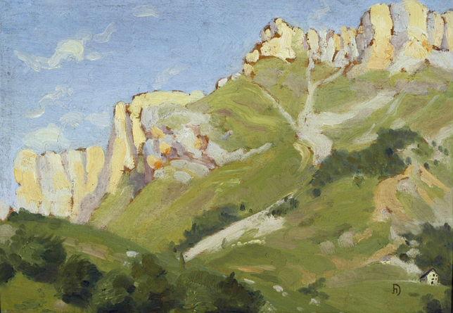 Le Cirque De Lescun Dans La Lumière Du Matin — Damelincourt Hubert