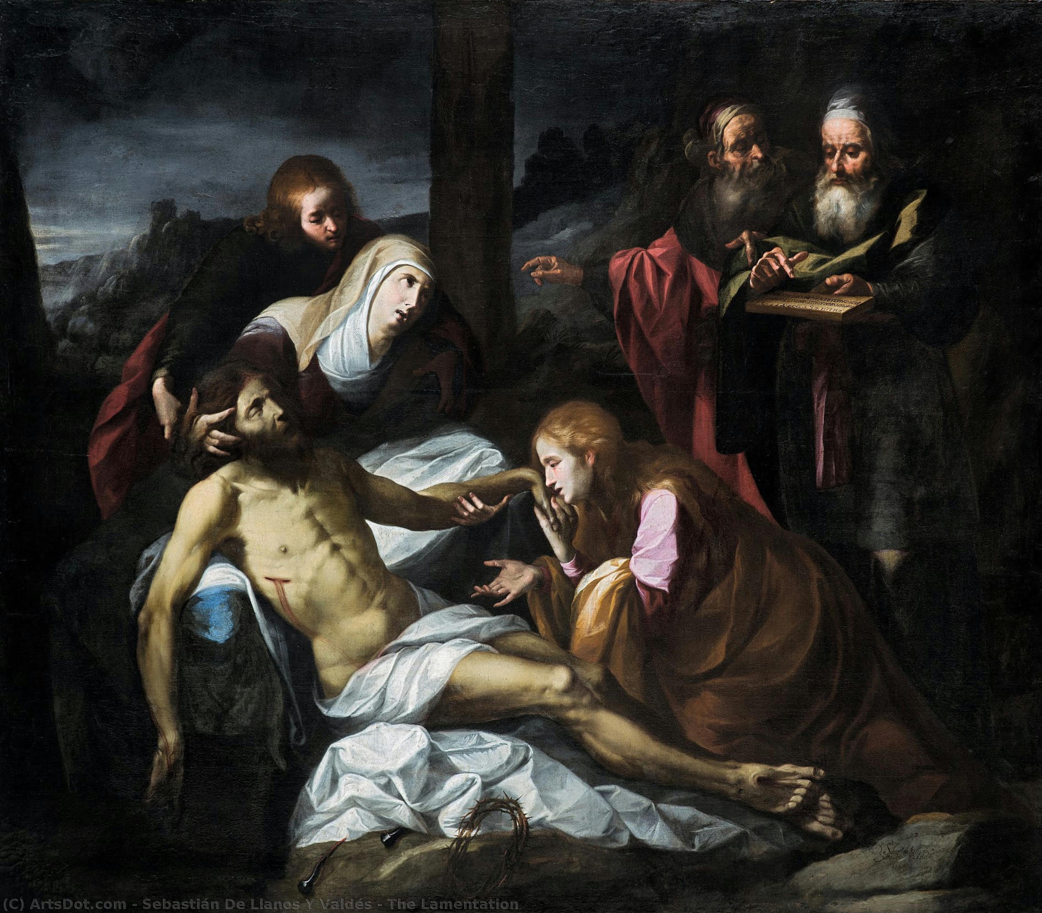 The Lamentation — Sebastián De Llanos Y Valdés