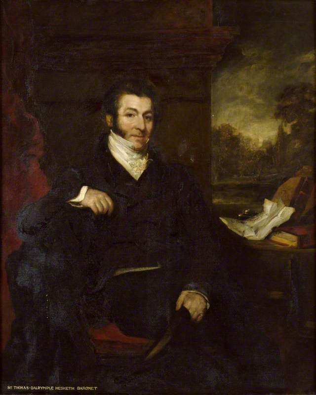 Sir Thomas Dalrymple Hesketh (1777–1842), 3rd Bt, Of Rufford — John Hayter