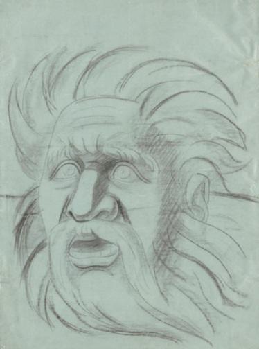 Head Of Quetzalcoatl — José Clemente Orozco