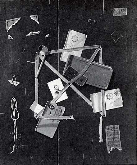 Old Time Letter Rack, (painting) — John Frederick Peto
