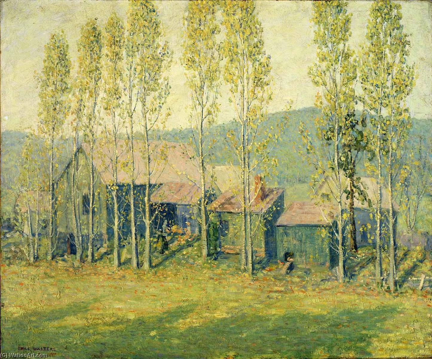 Roosevelt's Haunts, Early Autumn — Emile Walters