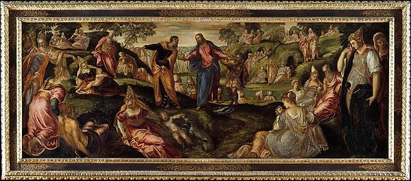 The Miracle Of The Loaves And Fishes — Jacopo Tintoretto