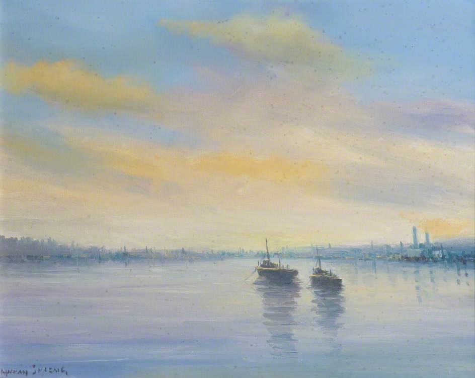 Evening, Belfast Lough — Norman J Mccaig