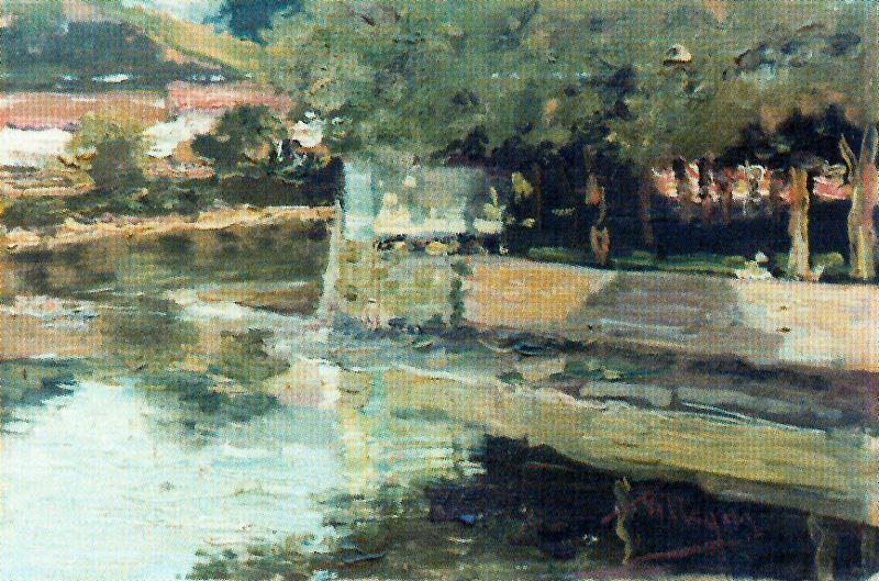 Sketch Of Rentería — José Villegas Cordero