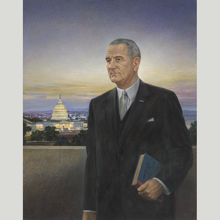 Lyndon B. Johnson — Peter Hurd