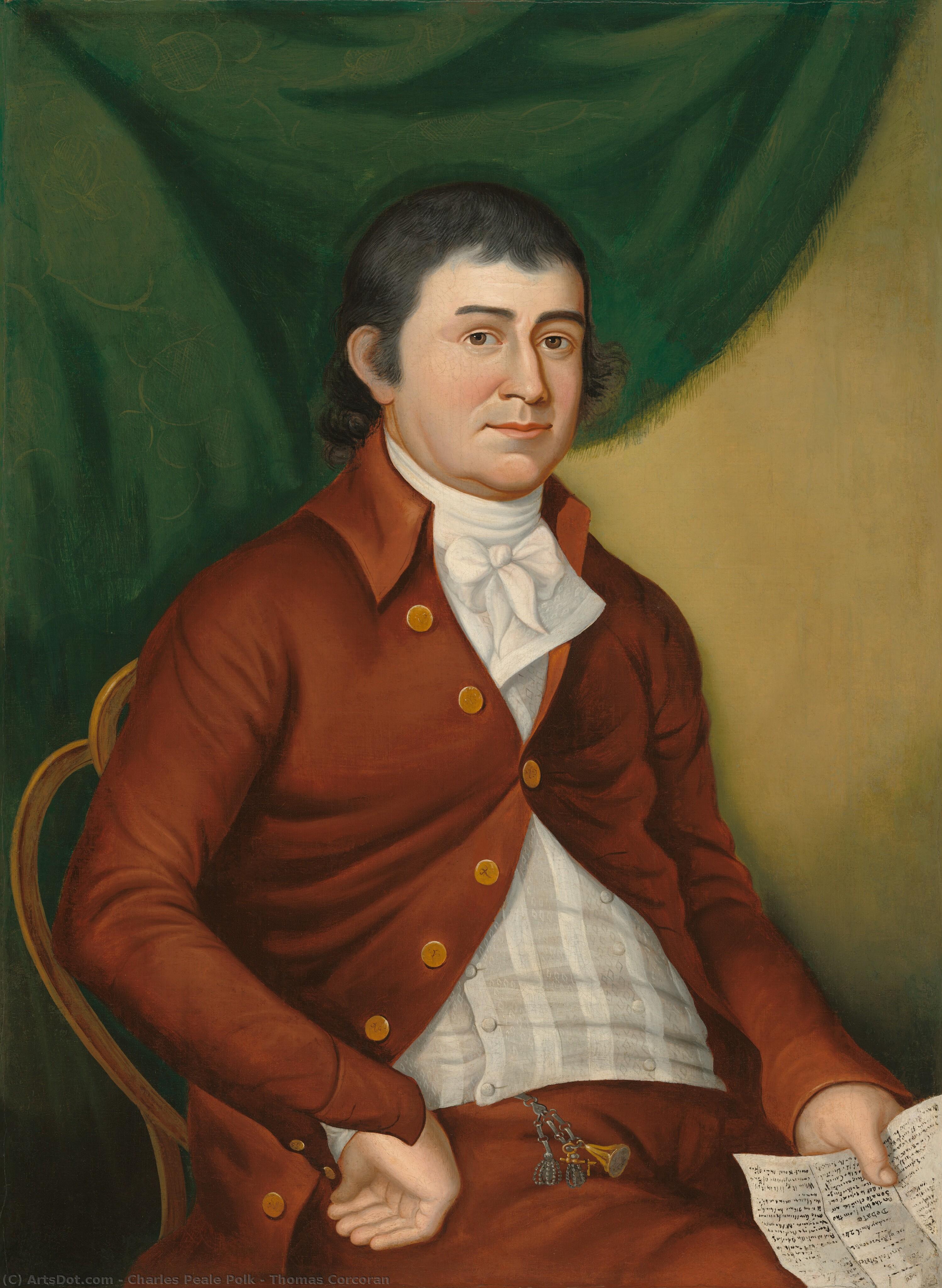 Thomas Corcoran — Charles Peale Polk