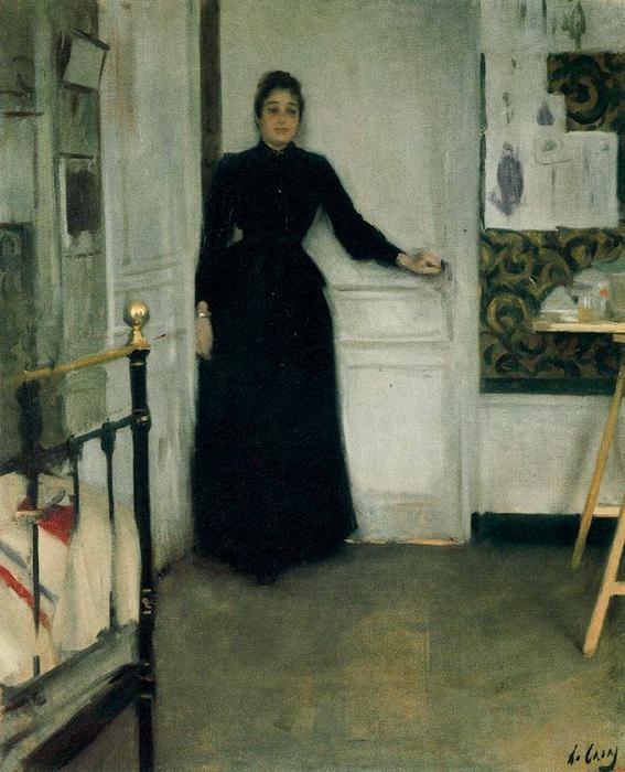Mujer En La Habitacion — Ramon Casas I Carbó