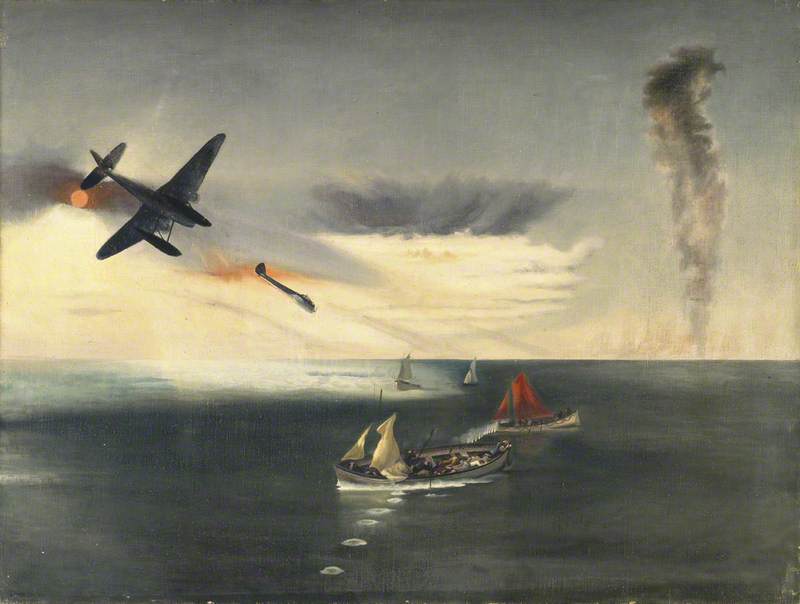 The Boats Were Machine Gunned — Richard Ernst Eurich