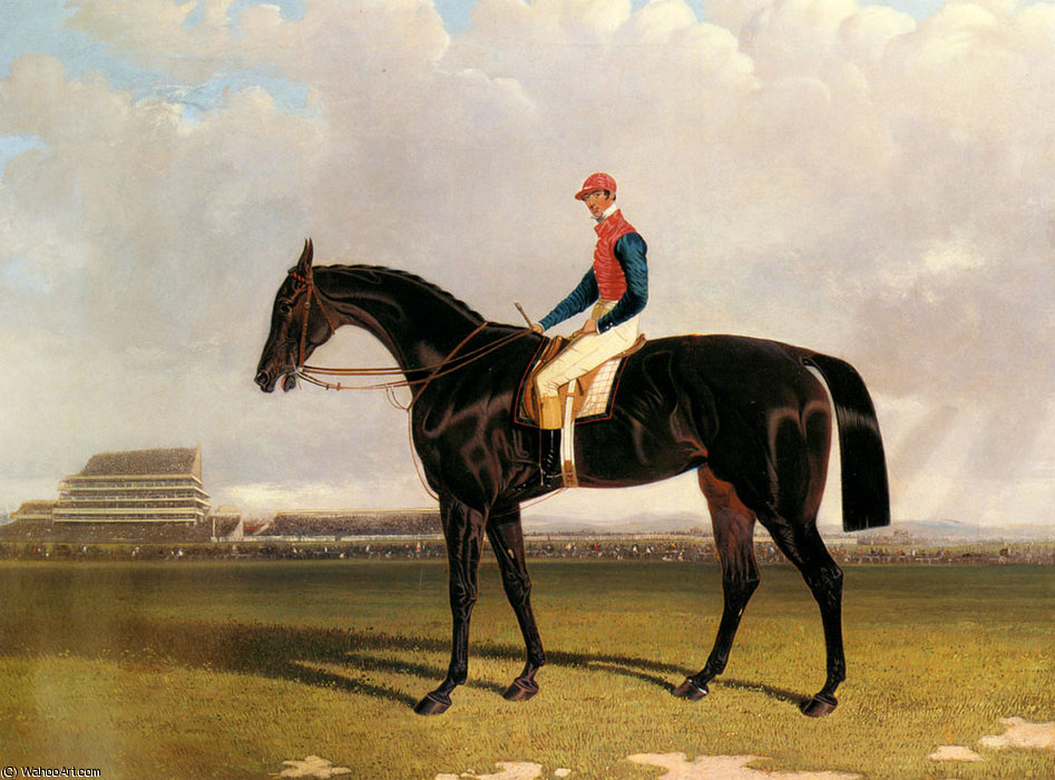 Lord Chesterfields Industry With William Scott Up At Epsom — John Frederick Herring Senior