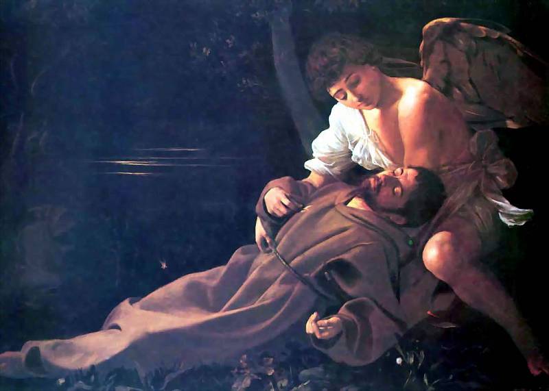 San Francesco E Langelo — Караваджо