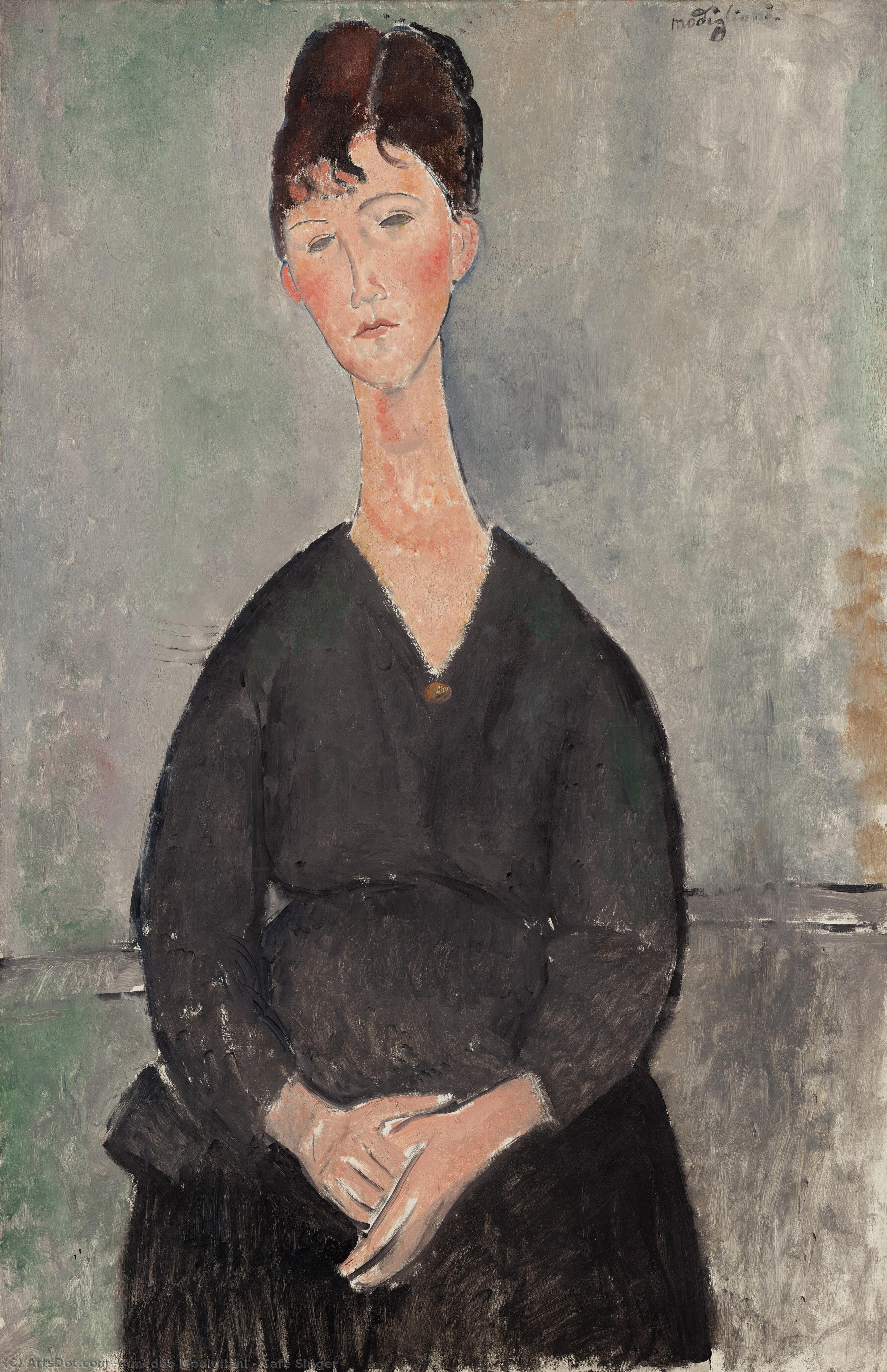Café Singer — Amedeo Modigliani