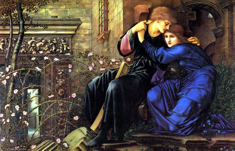 Love Among The Ruins — Edward Coley Burne-jones