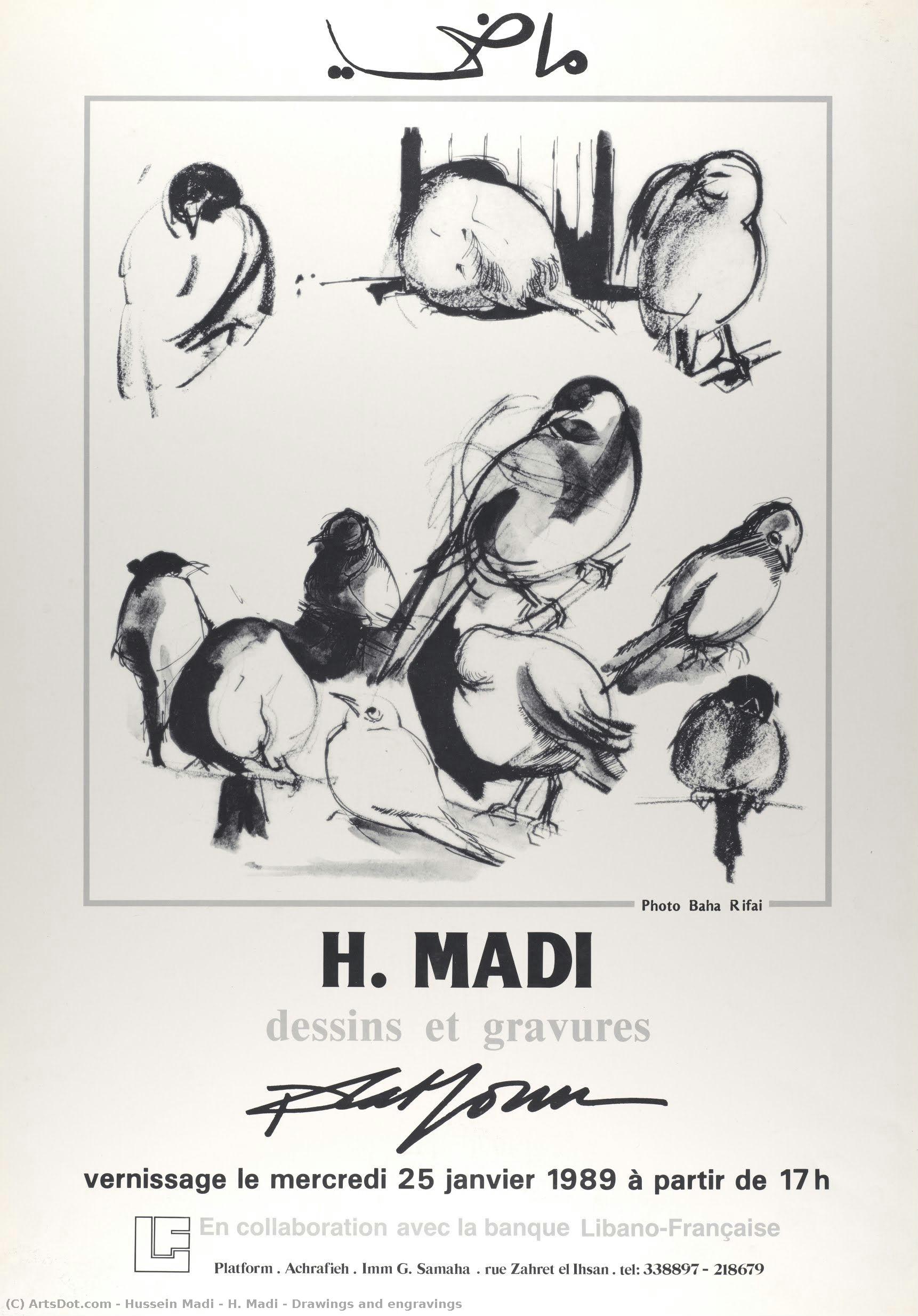 H. Madi : Drawings And Engravings — Hussein Madi