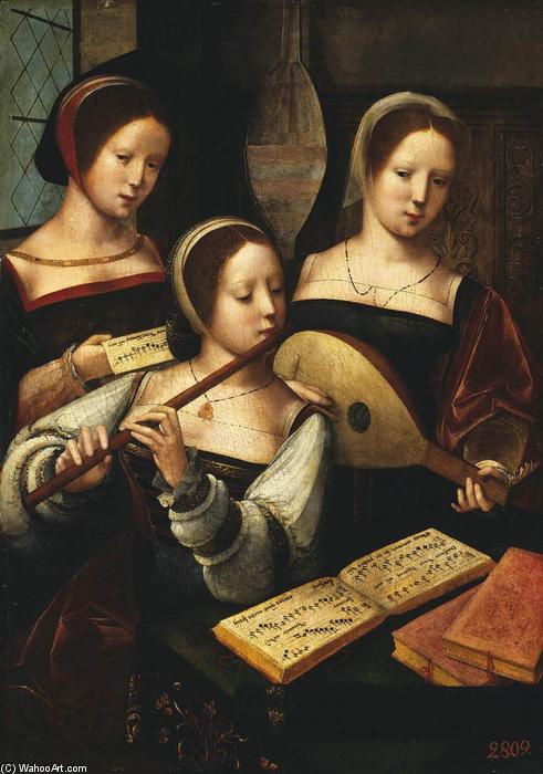 Concert Of Women — Master Of Female Half Lengths