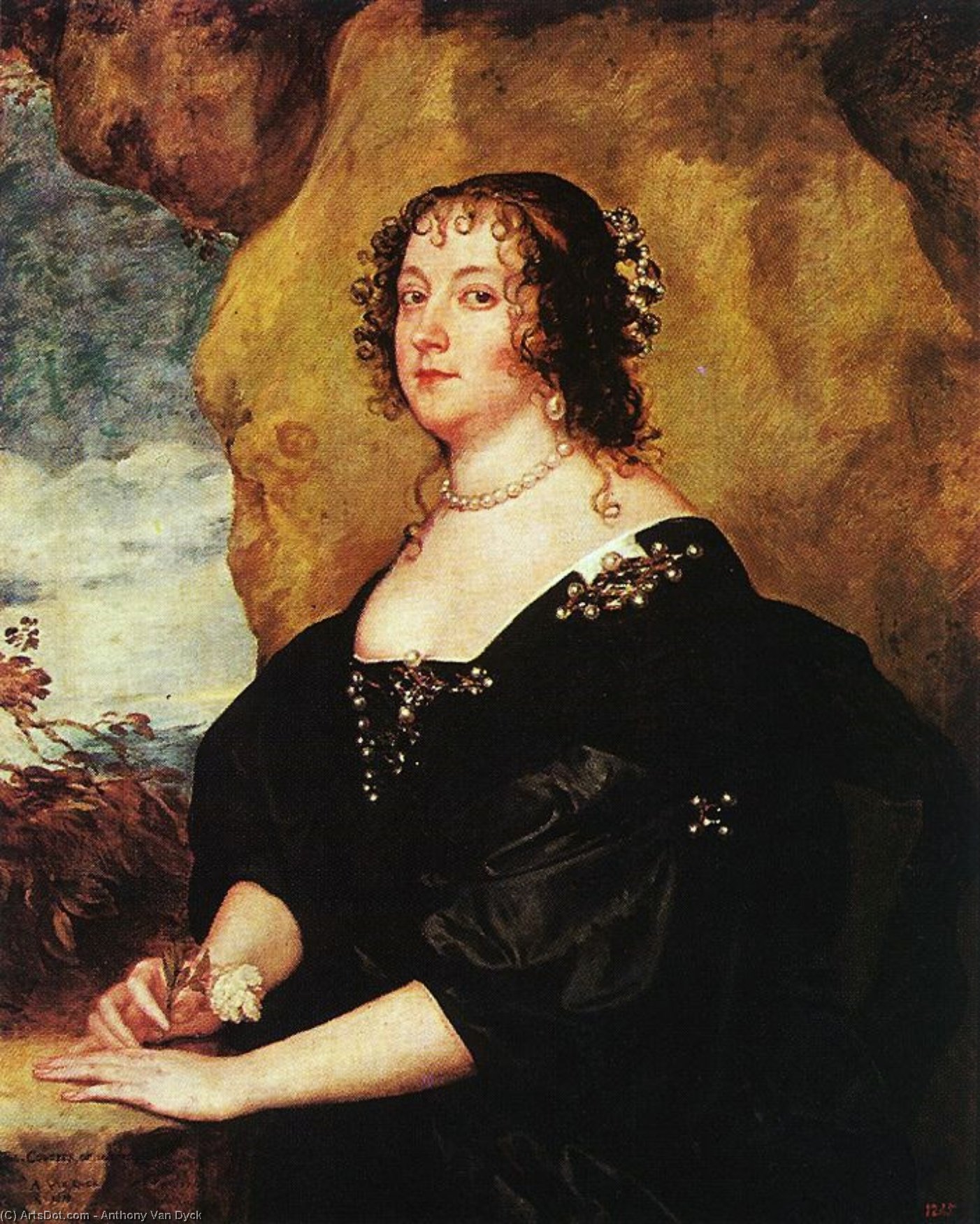 Diana Cecil, Countess Of Oxford — Sir Anthony Van Dyck