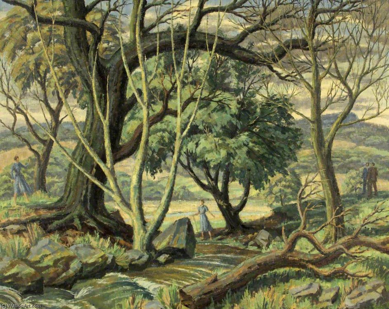 Landscape Composition — Donald Ewart Milner