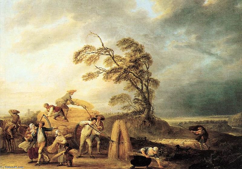 The Storm — François Louis Joseph Watteau (watteau De Lille)