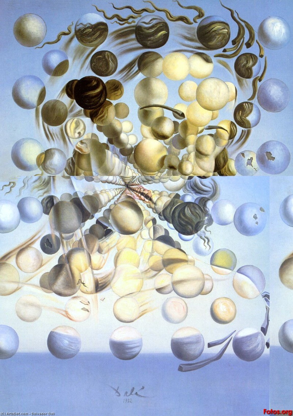 Galatea Of The Spheres — Salvador Dalí