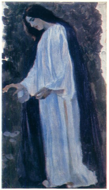 Portrait Of O. Nesterova, The Artist' Daughter — Mikhail Nesterov