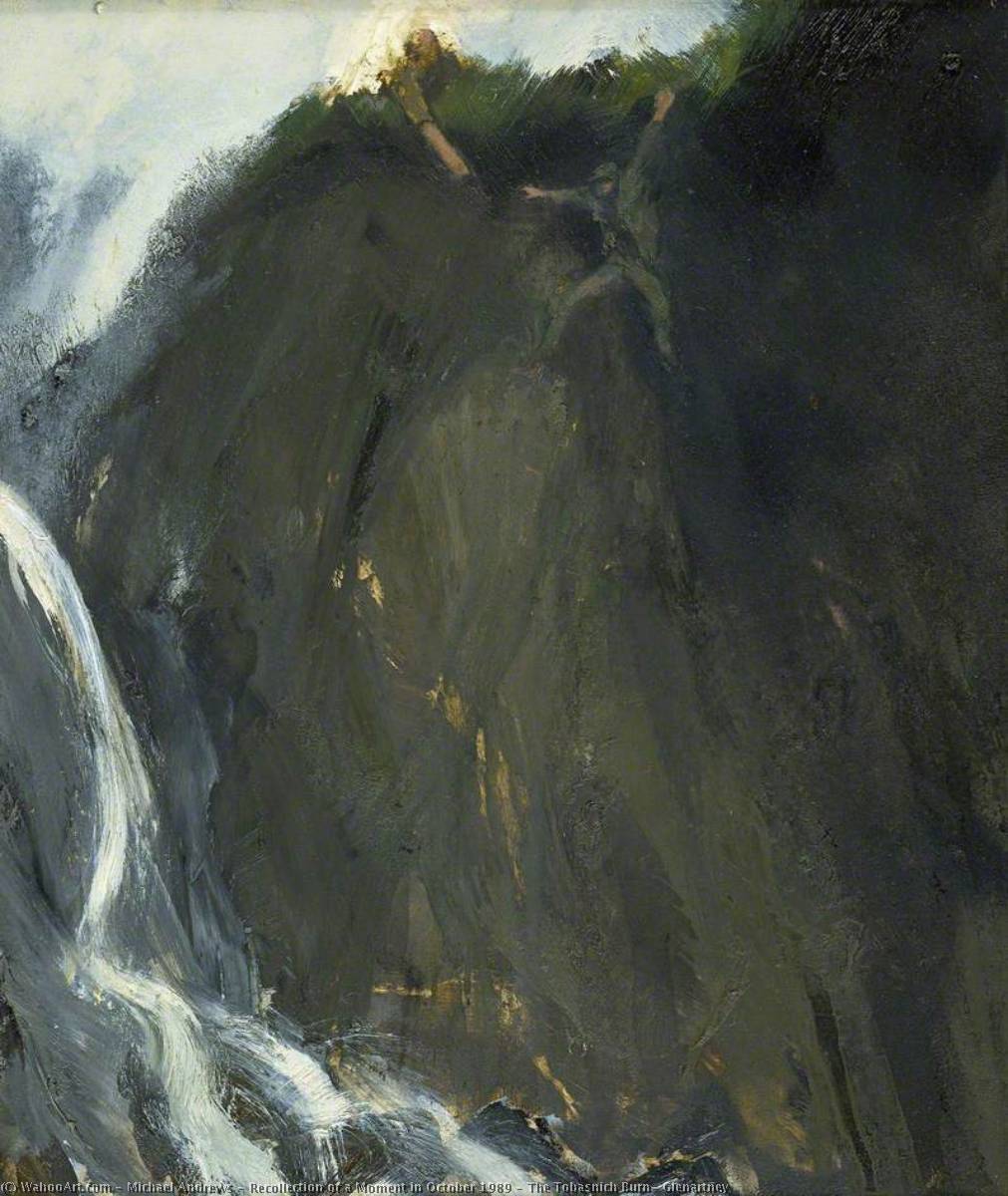 Recollection Of A Moment In October 1989 – The Tobasnich Burn, Glenartney — Michael Andrews